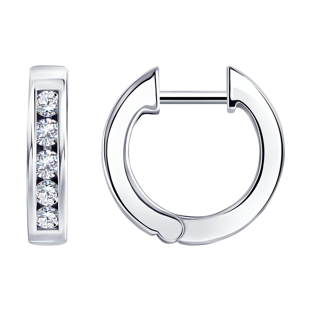 1021673-3-5 Серьги (Au 585)