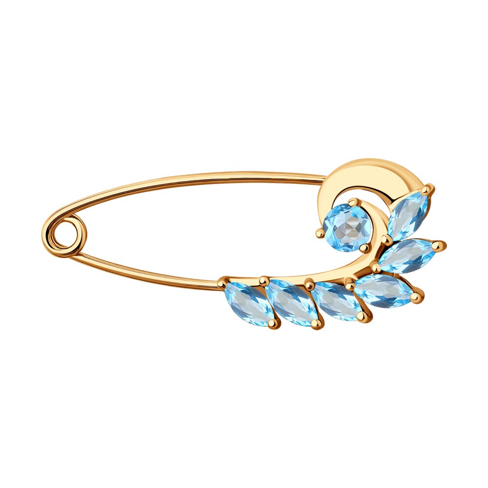 37740108 Брошь (Au 375)