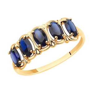 715444 Кольцо (Au 585)