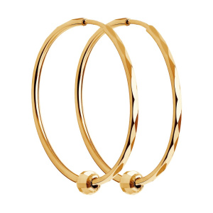 140120-4 Серьги (Au 375)