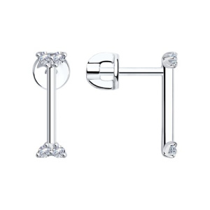 94024196 Серьги (Ag 925)