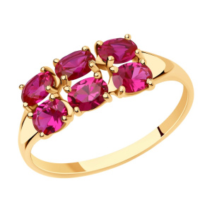 716007 Кольцо (Au 585)