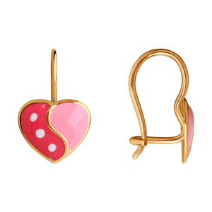 0200093 Серьги (Au 585)