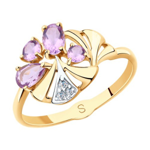 715638 Кольцо (Au 585)