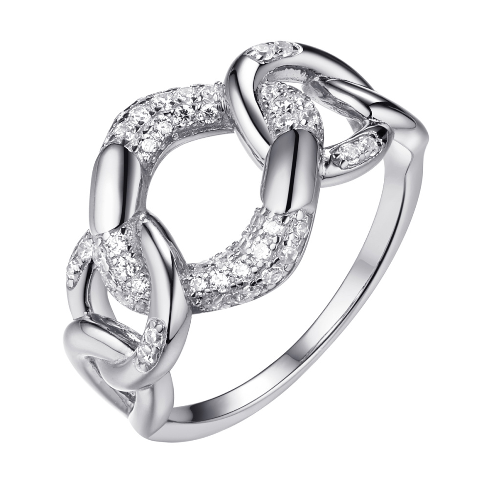 CZ-R02991-X-W-X-X-W Кольцо (Ag 925)