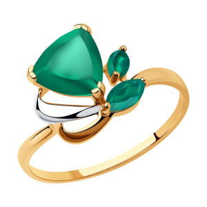 714625 Кольцо (Au 585)