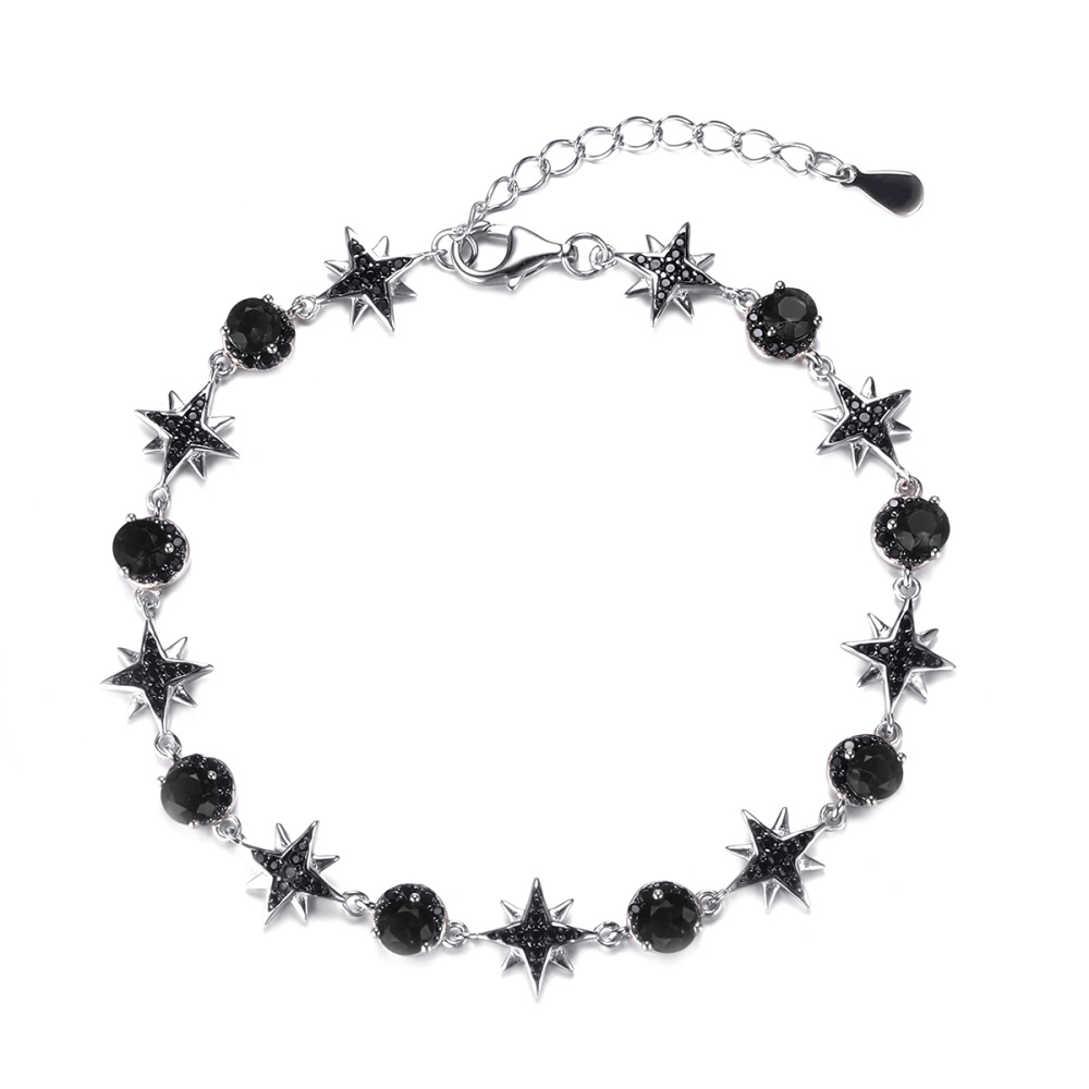 CZ-B02383-X-WB-B-X-B Браслет (Ag 925)