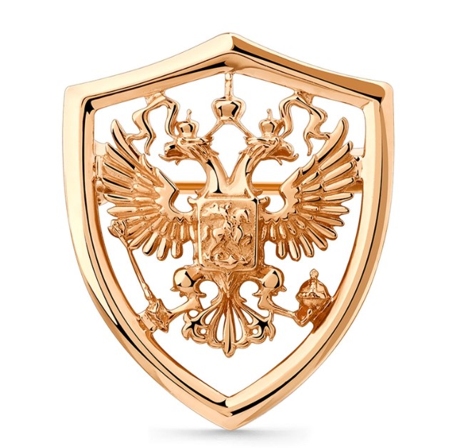 007-0055-0000-010 Брошь (Au 585)