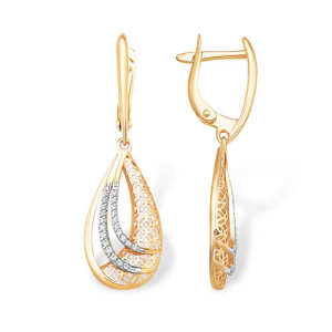 С13213848 Серьги (Au 585)