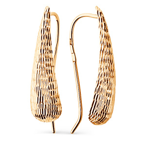 1401312533-1 Серьги (Au 585)