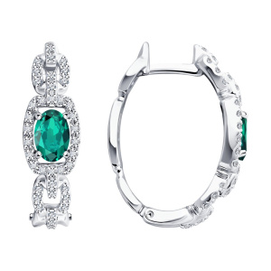 3020599-3 Серьги (Au 585)