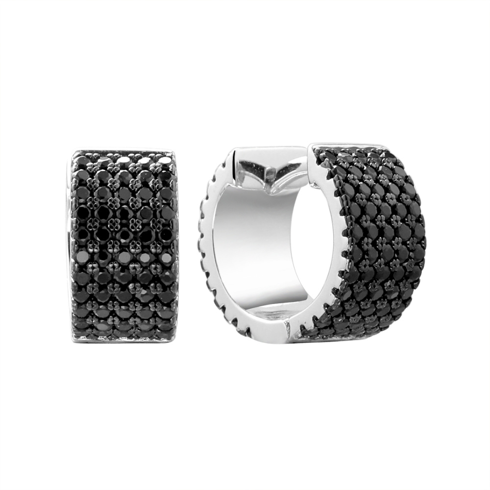 SL-E00904-X-WB-X-X-B Серьги (Ag 925)