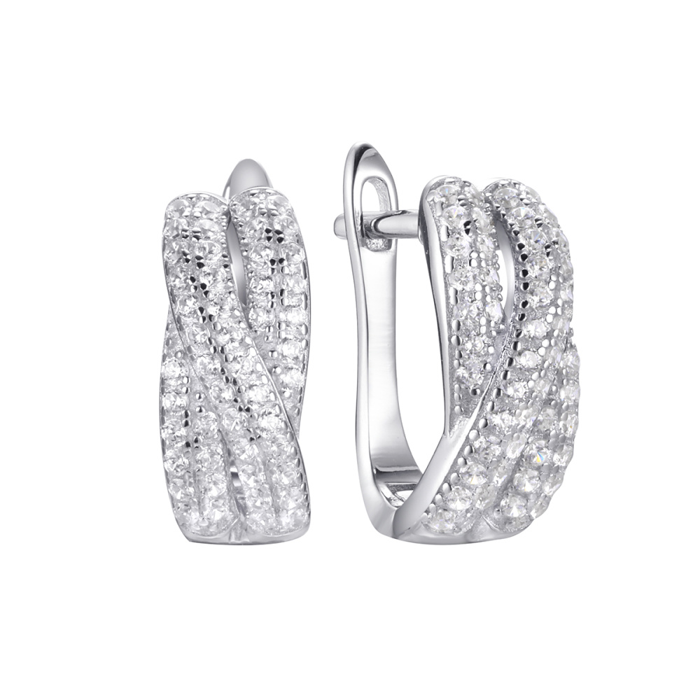 MP-E00337-X-W-X-X-W Серьги (Ag 925)