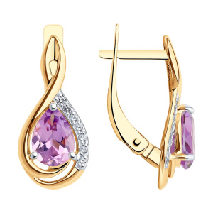 37728251 Серьги (Au 375)