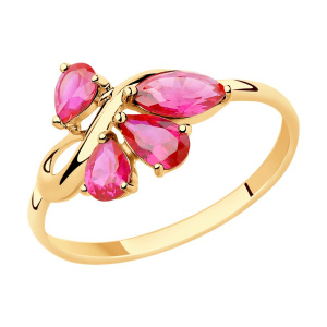 715433 Кольцо (Au 585)