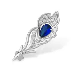 15100112588 Брошь (Ag 925)