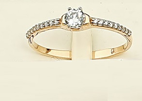 2200204271Л Кольцо (Au 375)