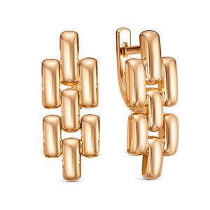 дф1201848р Серьги (Au 585)