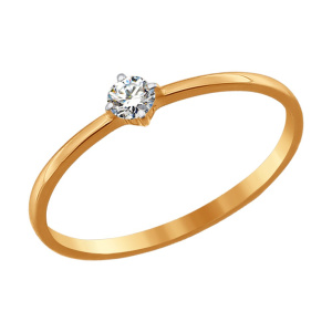 016891-4 Кольцо (Au 375)