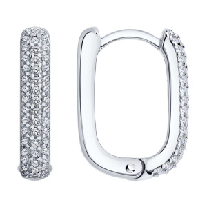 94027663-91 Серьги (Ag 925)