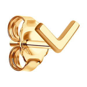 170039 Серьги (Au 585)