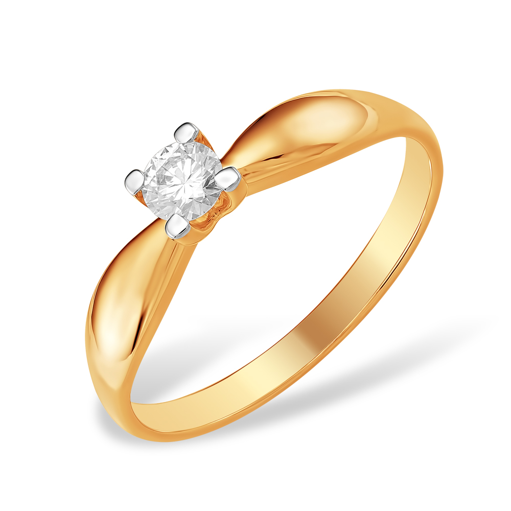 БК13116517 Кольцо (Au 585)