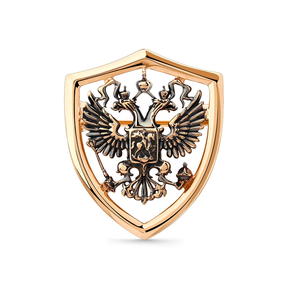 007-0055-6000-012 Брошь (Au 585)